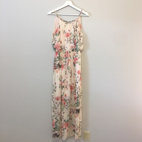 Sweet Storm Dresses & Skirts - Blush Floral Maxi Dress Sweet Storm Dresses & Skirts - Blush Floral Maxi Dress